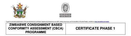 son şirket davası hakkında CBCA Sertifikasıyla Zimbabve'ye Başarılı Bir Tünel Tüpleri İhracat Edildi