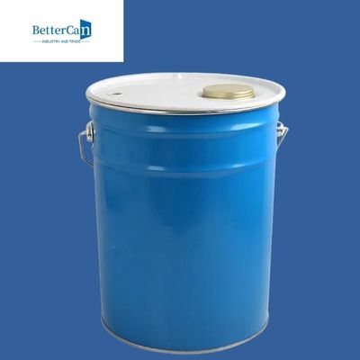 satın al Boş Metal Boya Kovası 20L 5 Galon Ayarlanabilir Yükseklikli Beyaz Boya Kovası online manufacture