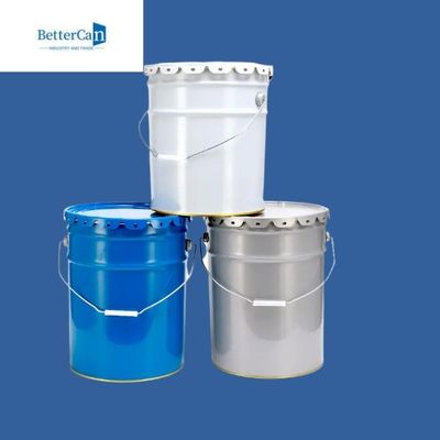satın al Yağ Ambalajı için ISO9001 Metal Boya Kovası 3.5 Galon Çelik Kova online manufacture