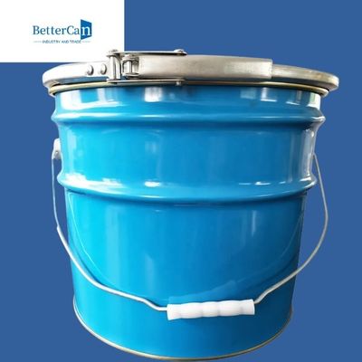 satın al Hafif Metal Boya Kovası 5 Galon Kapaklı Paslanmaz Çelik Kova online manufacture