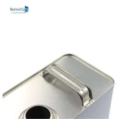 satın al Kare 4 Litre Boş Boya Teneke Vernik Kaplama 1 Galon Metal Boya Kutusu online manufacture
