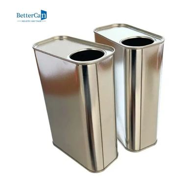 satın al 1L Boş Boya Teneke Kare Metal Teneke Kutu Motor Oi Yağları Teneke Kovalar İçin online manufacture