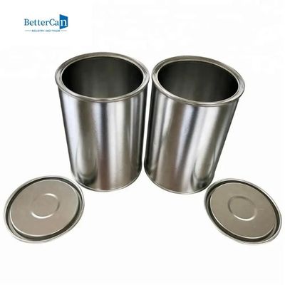 satın al Kol Kapaklı Küçük Boş Boya Teneke Kutular 500ml Yuvarlak Korozyona Dayanıklı online manufacture