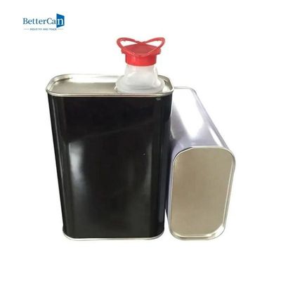 satın al 1L Araba Boyası Teneke Levha Kutuları Kare Oto Boya Sıkıştırılmış Kapaklı Kutu online manufacture