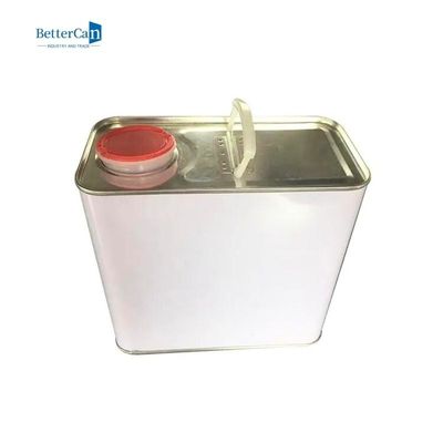 satın al Tiner Kimyasal Ambalaj için 2 Litre Boya Teneke Kutular Boş Galon Boya Kutuları online manufacture