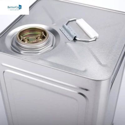 satın al 15Kg Dekorasyon Boyası Yemeklik Yağ / Musterd Yağı İçin Kare Teneke Kova Can online manufacture