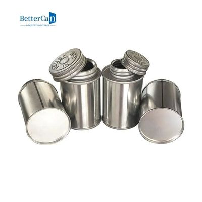 satın al PVC / CPVC Tutkal Çimento Ambalajı için 118ml Endüstriyel Boya Tenekeleri Silindirik Kutular online manufacture