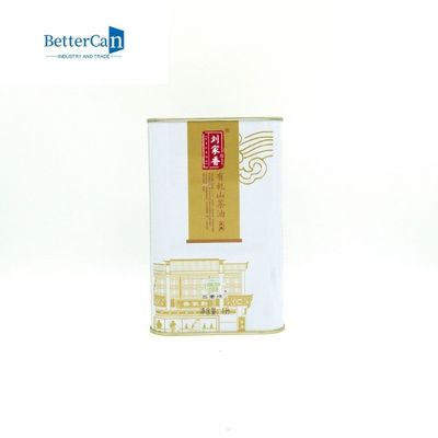satın al Dikdörtgen Zeytinyağı Teneke Kutu Ambalajı 1 Quart Boş Boya Kapaklı Kutu online manufacture