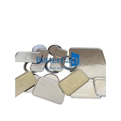 satın al 0.28mm Rectangular Tin Components 1liter Square Gold OEM Tin Accessories online manufacture
