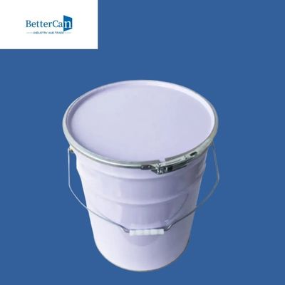 16L Metal Boya Kovası Kova BPA Free 5 Galon Kova Davul Kapaklı