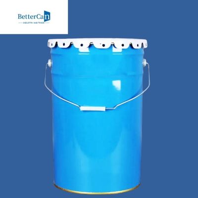 Paslanmaz Metal Boya Kovası Çelik Varil 20 Litre Yuvarlak Tip