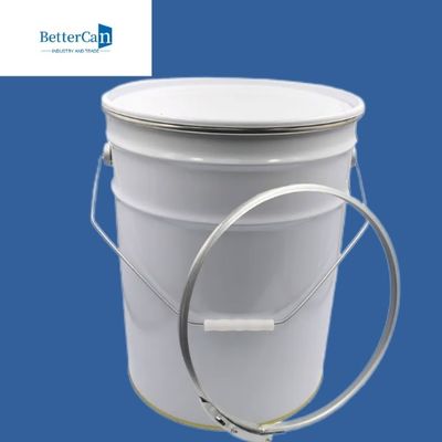 Kimyasal Yağ için 18 Litre 20 Litre Büyük Metal Kova Kovaları