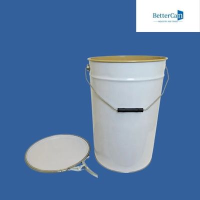 0.28mm-0.35mm Metal Boya Kovası 25l Metal Davul Çevre Dostu Teneke Malzeme