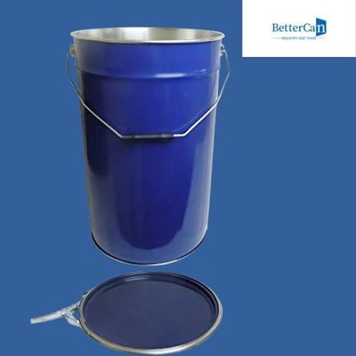 0.28mm-0.35mm Metal Boya Kovası 25l Metal Davul Çevre Dostu Teneke Malzeme