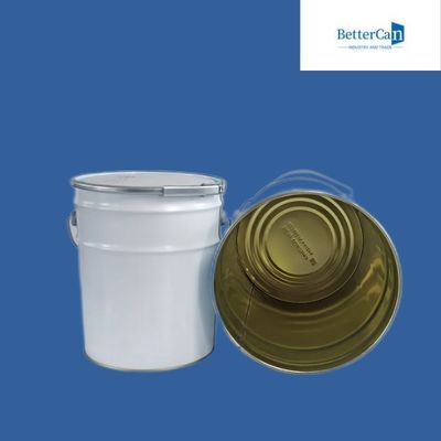 ISO9001 5 Galon Alüminyum Kova, Boyalı Metal Kova