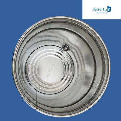 Boş Metal Boya Kovası 5 Galon Açık Kafa Çelik Kova UN Sertifikalı
