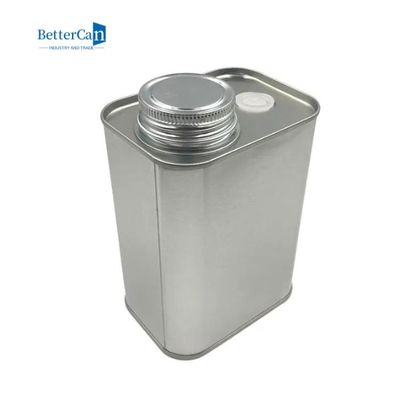 250g Boş Teneke Kahve Kutuları, Valfli ISO9001 Sertifikalı 9 OZ Metal Teneke Kutular