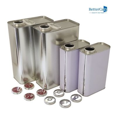 Boş Özel Fren Yağı Kutusu 1 Litre Motor Yağı Kutusu 0.23mm Kalınlık