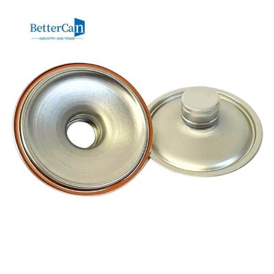 ISO9001 Boya Kutusu Aksesuarları, Yuvarlak Metal Teneke Kapak Kapağı
