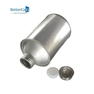 OEM Metal Yağ Teneke Vidalı Kapaklı 250ml Boya Tenekelerini Boşaltabilir