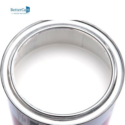 Yuvarlak 5 Litre Boş Boya Teneke Sanayi Boya Kabı 1.3 Galon Teneke Kovalar Dökme