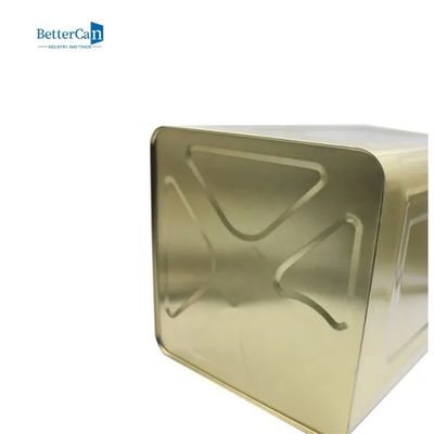 Kare Boya Teneke Kutular Özel 5 Galon Metal Boya Can ISO9001 onaylı