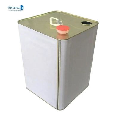 Hava geçirmez Ambalaj Araba Boya Teneke Kaplar Plastik Kapaklı 20l Metal Kova