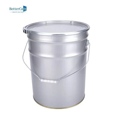 Yuvarlak Dekorasyon Boyası 20L Beyaz Boya 5 Galon Kova