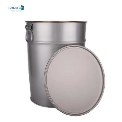 25 Litre Büyük Metal Kovalar, Mühürlü Köpük Şeritli Dayanıklı Boya Boş Kova