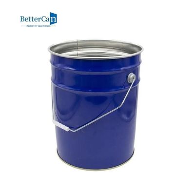 Özel 5 Galon Kova Yuvarlak 10L Metal Kova Kova İstiflenebilir Paket