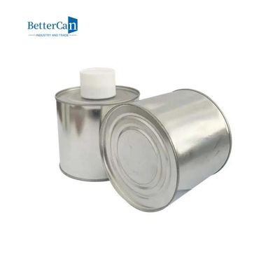 Hava geçirmez Conta Endüstriyel Boya Tenekeleri 100G Plastik Kapaklı Metal Teneke Kutu