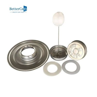 ISO9001 Endüstriyel Boya Tenekeleri 250ml Fırçalı Metal Teneke Boyama