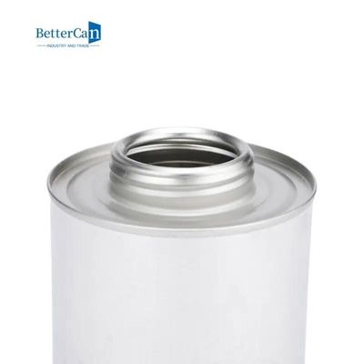 1 Pint 473ml 500g Vida Üstü / Top Fırçalı PVC Tutkal İçin Endüstriyel Boya Tenekeleri
