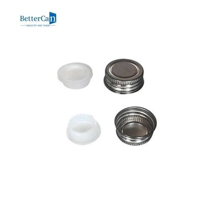 PVC / CPVC Tutkal Çimento Ambalajı ISO9001 için 118ml Silindirik Teneke Kutu