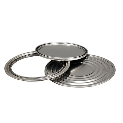 1 litre Üçlü Sıkı Kapaklar Yüzükler Basit Teneke Kutu Bileşenler Kulaklık Kapak D108mm D105mm