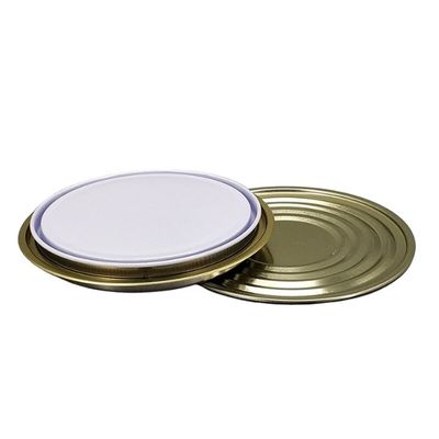 0.23mm Teneke Aksesuarları Üçlü Sıkı Yüzük Sonu 0.28mm Teneke Alt Bileşenleri OEM Rengi