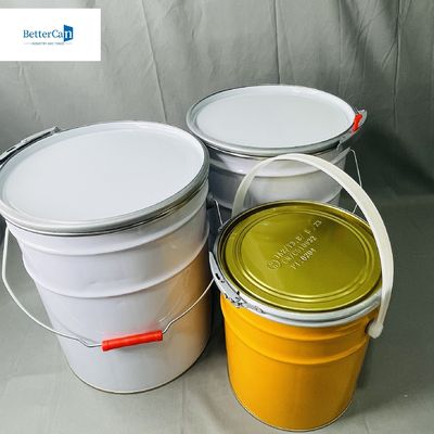 18 litrelik Konik Kovayla Çiçek Çuvalı Kapak 20 litrelik Metal Boş Kutu