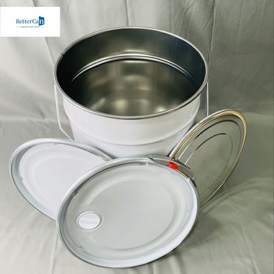 OEM Boş Kaplı 10 Litrelik Boya Ambalajı UK Metal