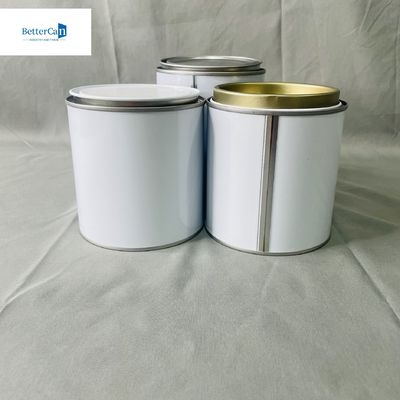 500 ml yuvarlak kimyasal 250 ml boş boya kutuları 0.23 mm kalınlığı